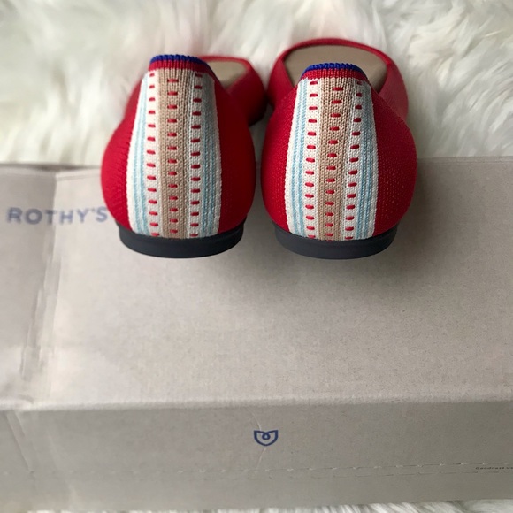 *Limited Edition* Rothy's The Square CARDINAL SIZE: 7.5, 8, 8.5, 9 - Picture 7 of 16